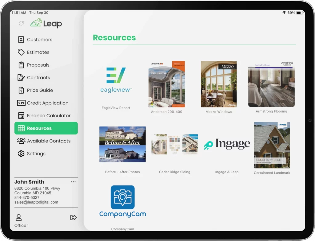 leap app resources