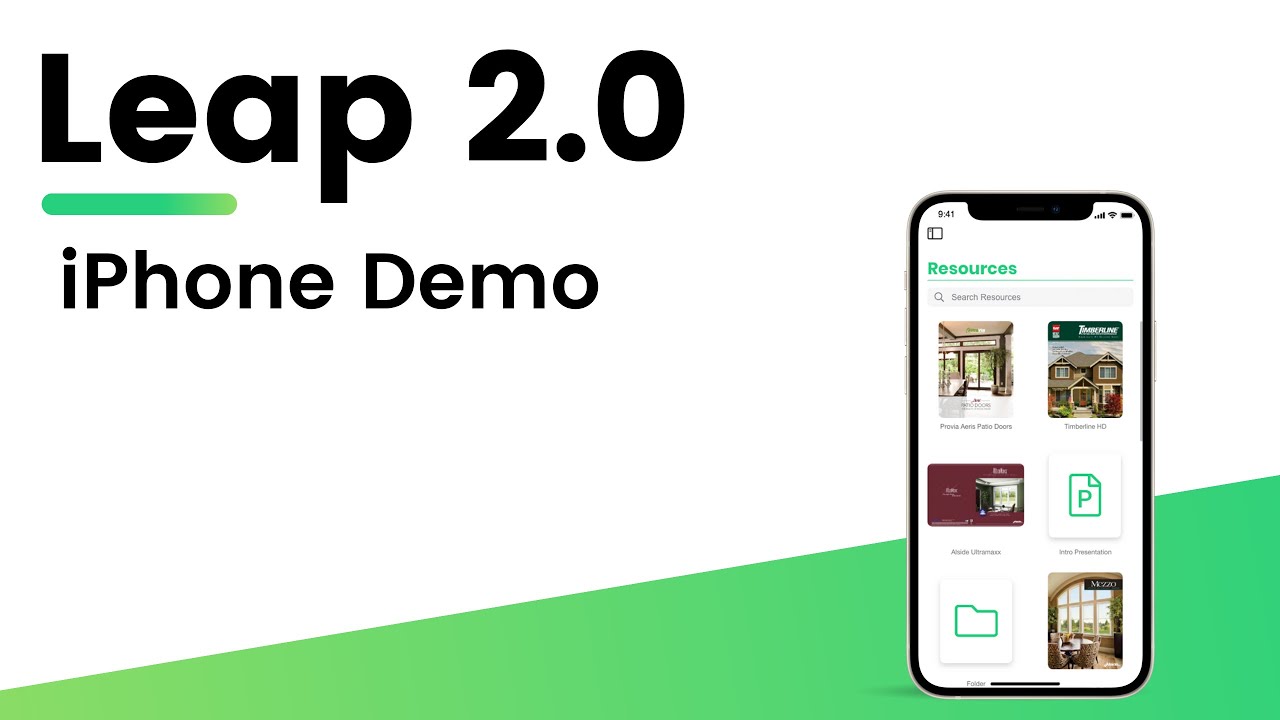 Leap 2.0 Demo on iPhones