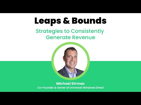 Strategies to Consistently Generate Revenue - Our Conversation with Michael Strmac