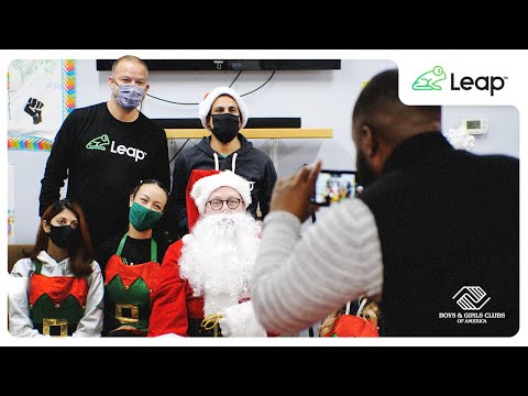 Leap and the Boys and Girls Club of Baltimore  | Tech for Tots Christmas 2021