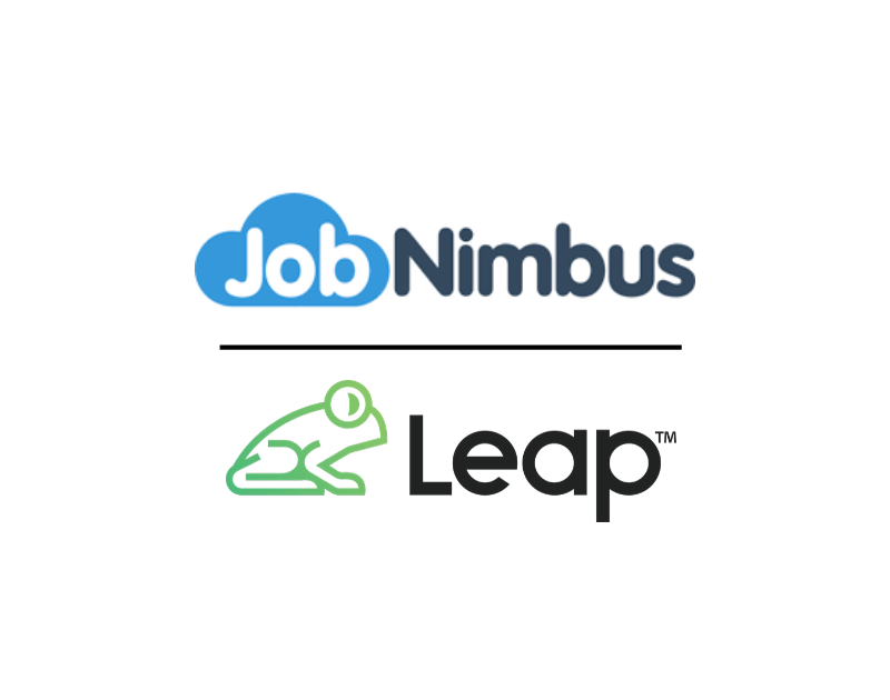 JobNimbus Announces Partnership with Leading Sales Application Leap
