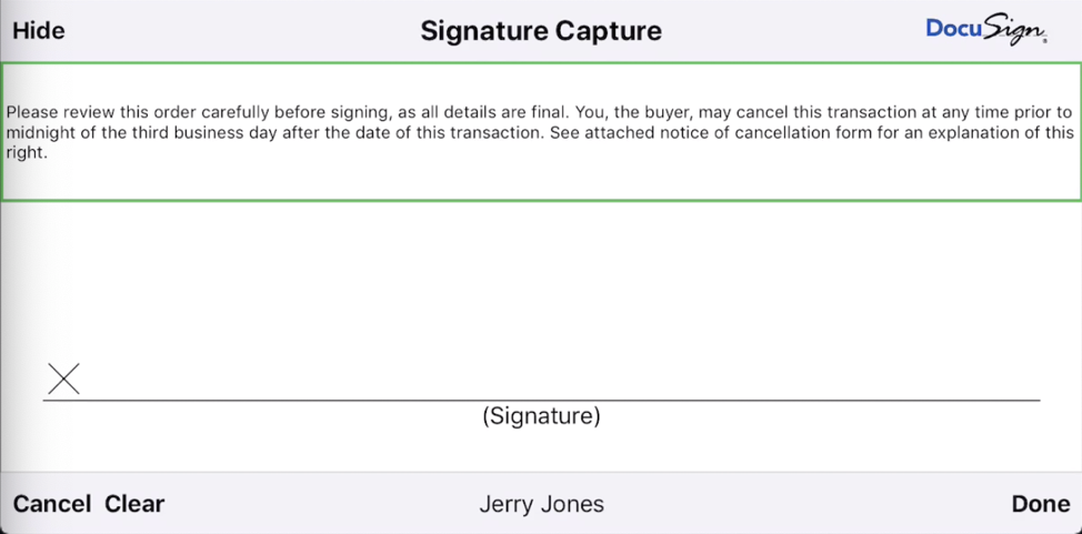 DocuSign Signature