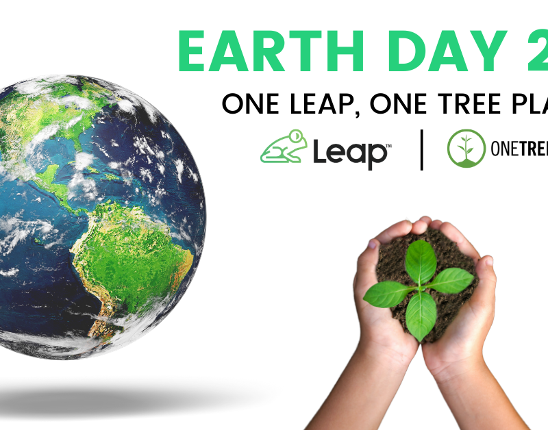 Earth Day: One Leap, One Tree Planted