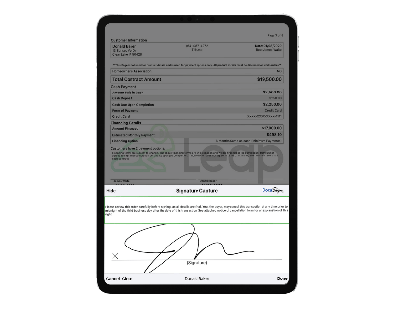 Leap into Digital Signatures: DocuSign