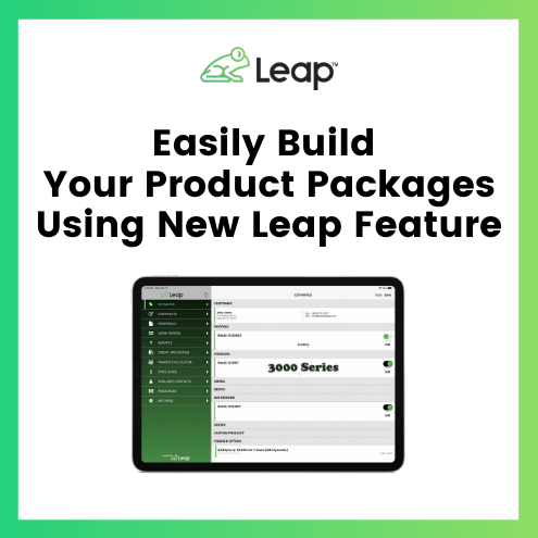 Easily build your product packages using new Leap feature