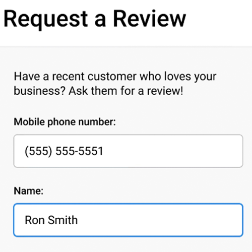 signpost request form to write a review