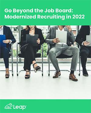 Go beyond the job board with modernized recruiting in 2022 ebook