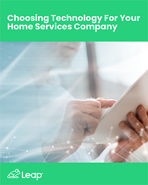 Choosing technology for your home services company ebook