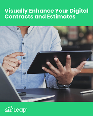 Visually enhance your digital contracts and estimates ebook