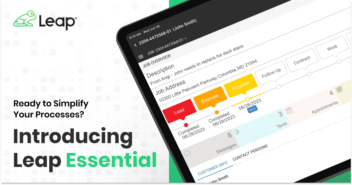 Leap Essential Streamlined Success for Solo Contractors