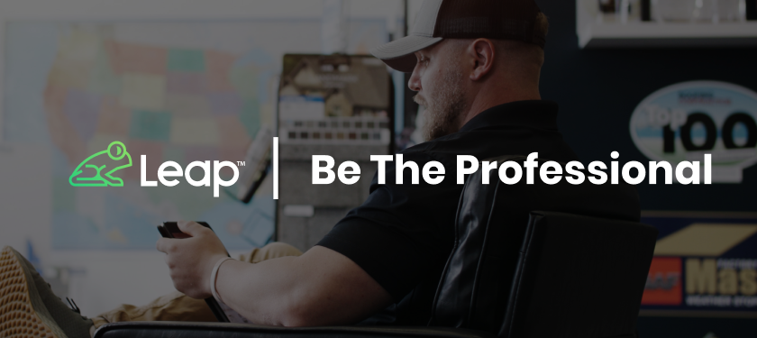 Learn how to be the professional contractor with Leap. 