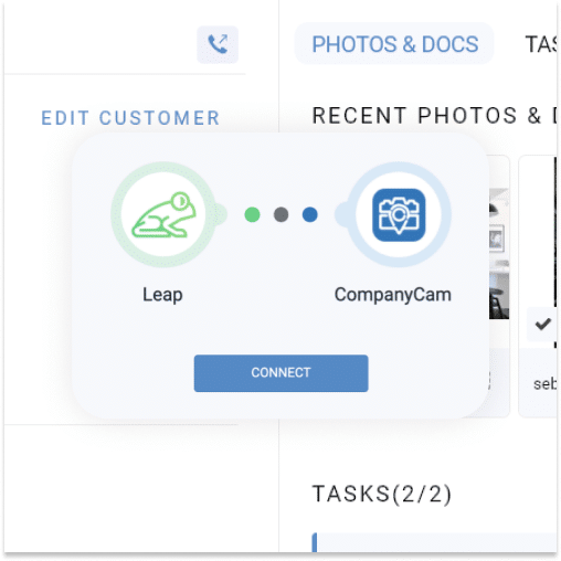 Manage your roofing documents with CompanyCam and Leap today