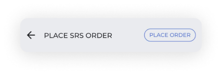 Order Placement in Leap