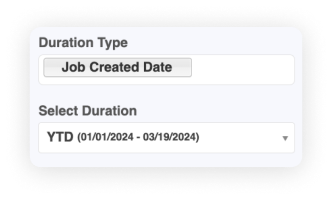 Select job duration in Leap