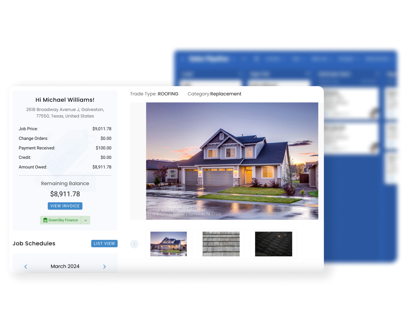 Leap vs. JobNimbus Comparison Leap