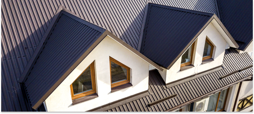 Metal roofs are one of the most popular residential roofing trends