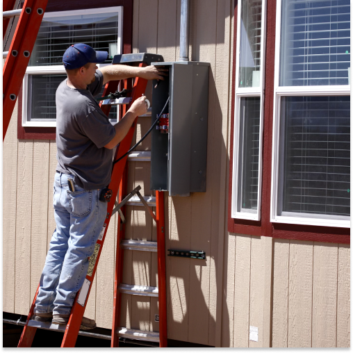 Electricians bring in the profits for home improvement