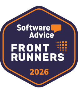 Front Runners Software Advice 2026 badge