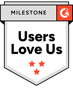 G2 Users Love Us Milestone Badge