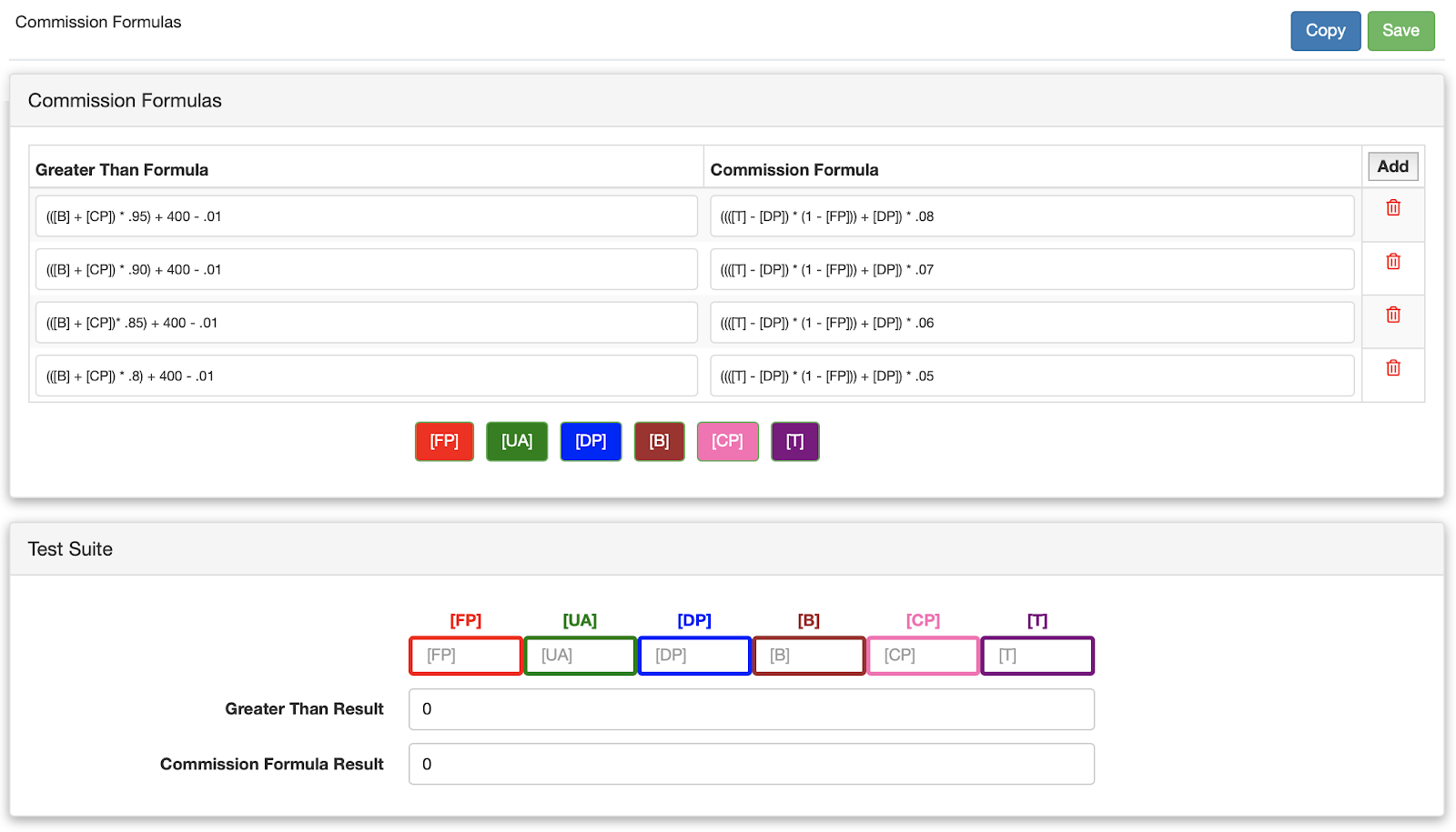 Responsive screenshot