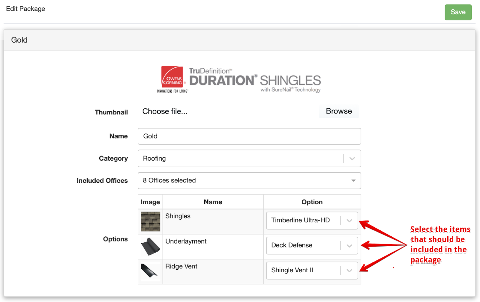 Responsive screenshot